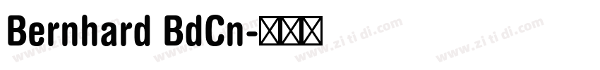 Bernhard BdCn字体转换 Bernhard BdCn字体转换